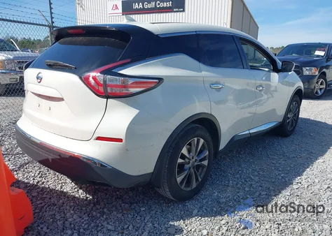 2017 Nissan Murano S z USA, uszkodzony, nr VIN 5N1AZ2MGXHN172169